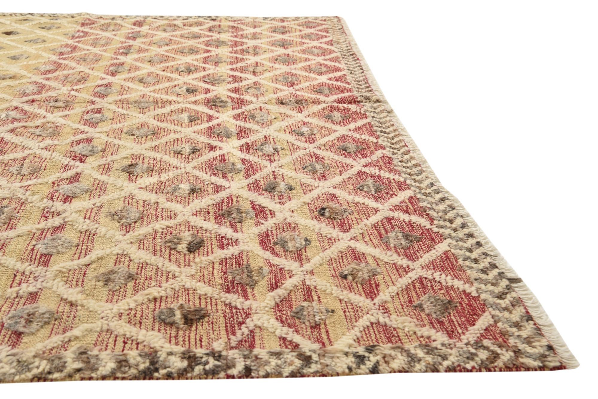 6' 6 x 9' 10 Hand Knotted Darya Wool Rug
