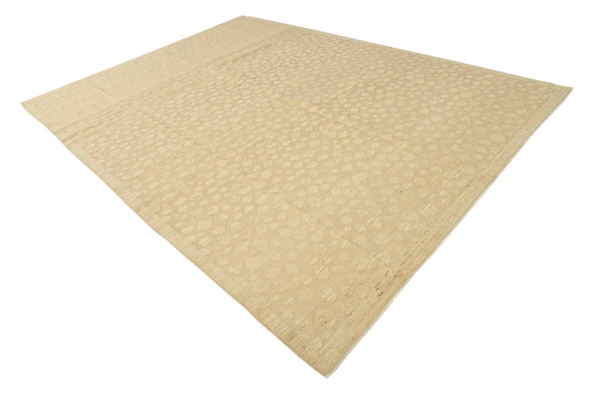 9' 1 x 12' 5 Hand Knotted Darya Wool Rug