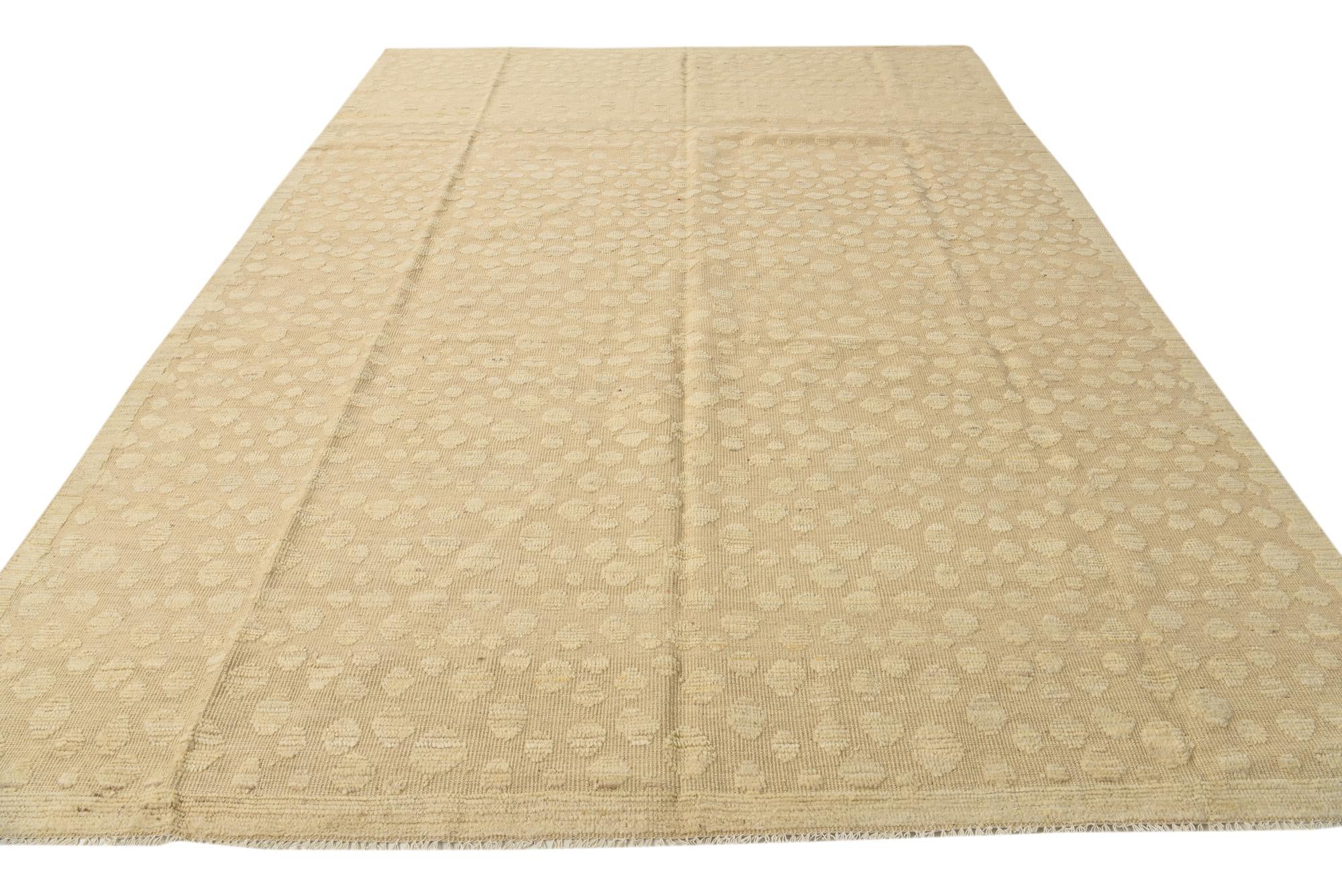 9' 1 x 12' 5 Hand Knotted Darya Wool Rug