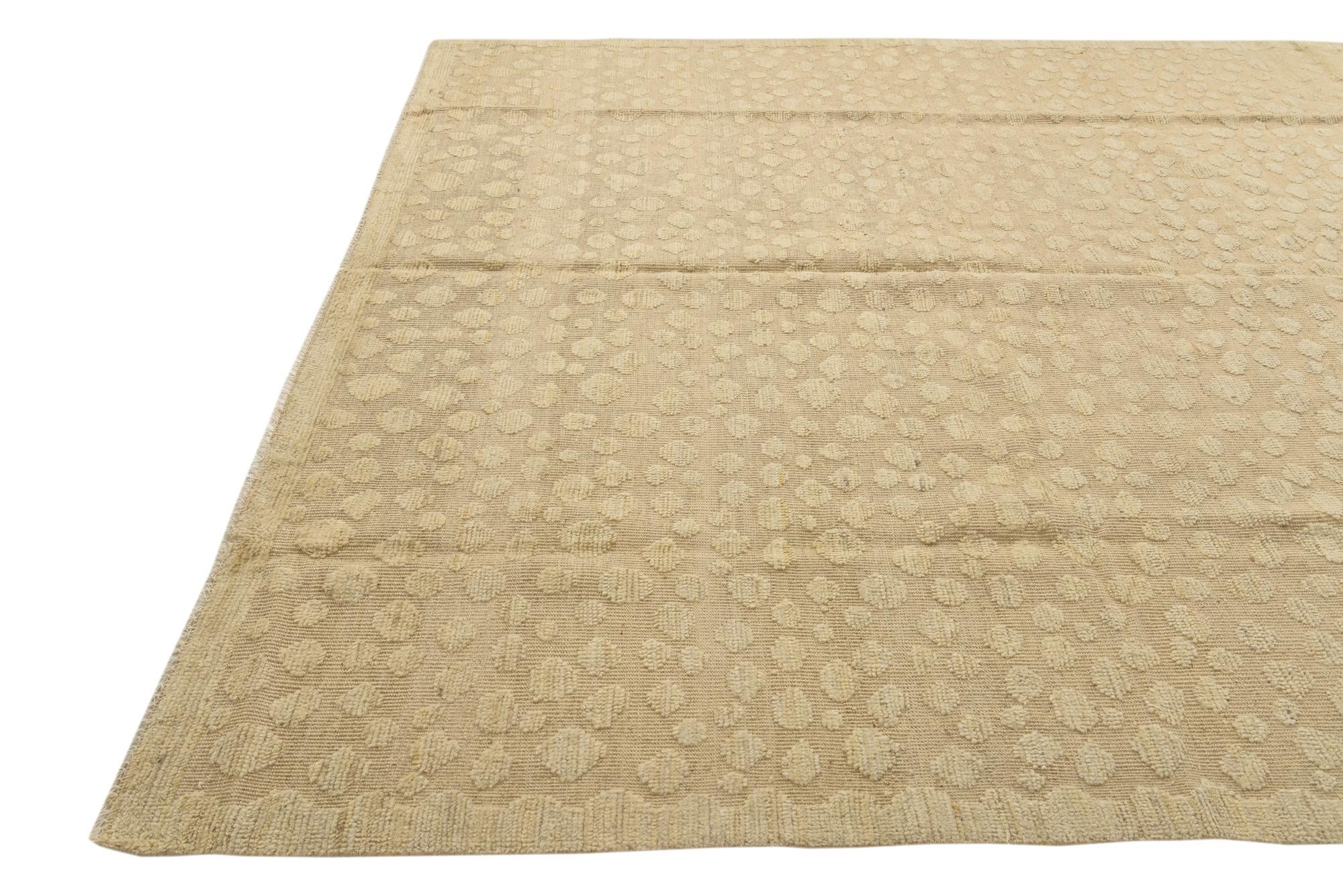 9' 1 x 12' 5 Hand Knotted Darya Wool Rug
