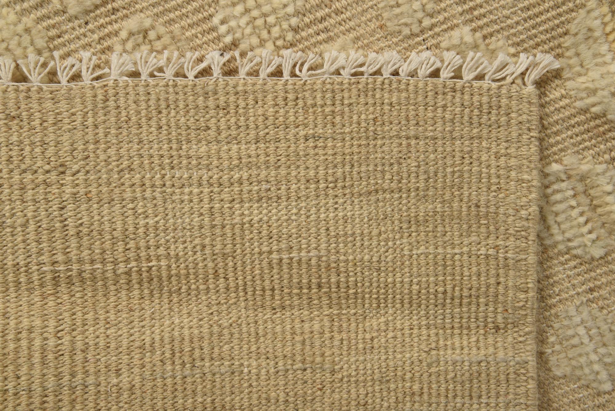 9' 1 x 12' 5 Hand Knotted Darya Wool Rug