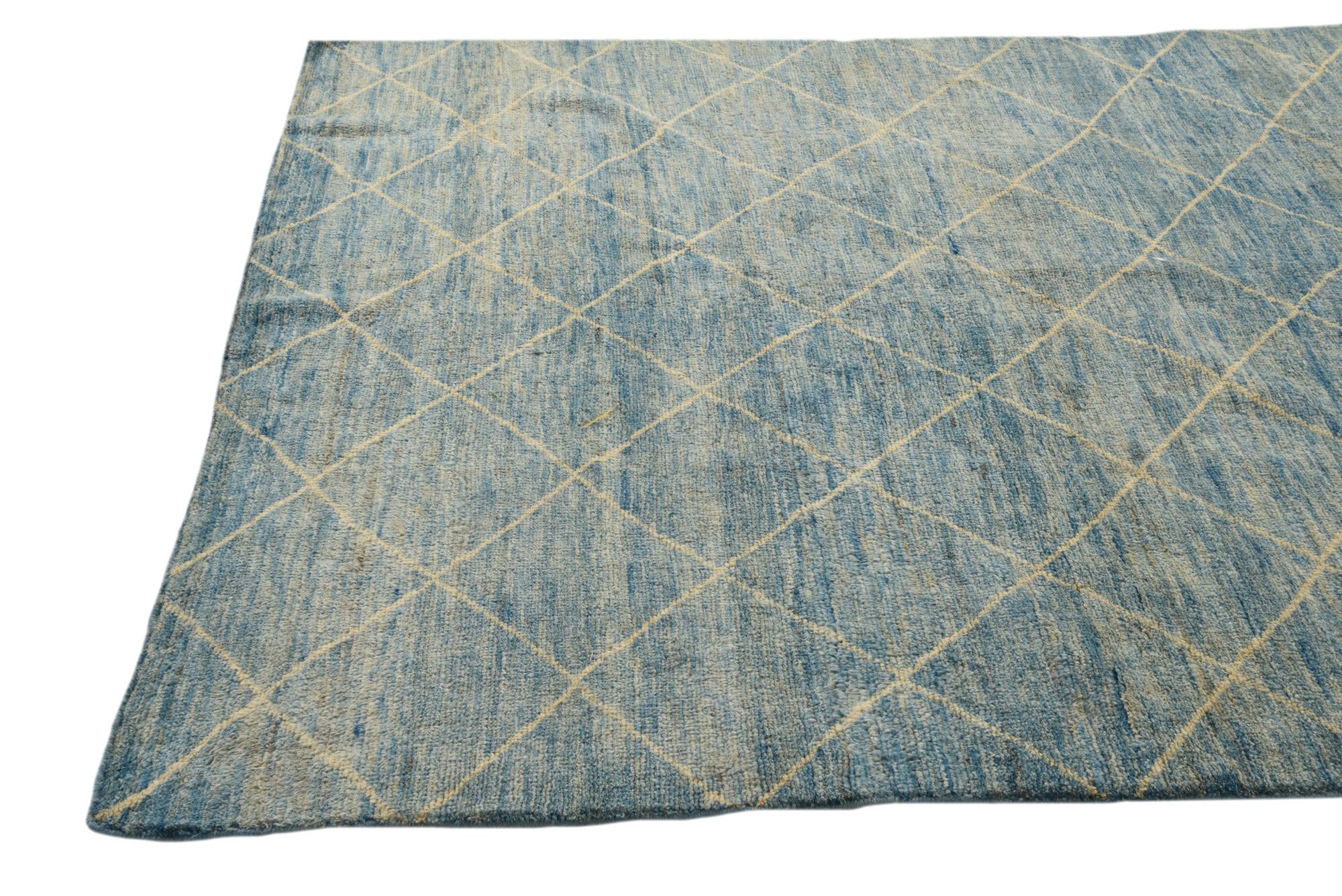 5' 9 x 7' 7 Hand Knotted Darya Wool Rug