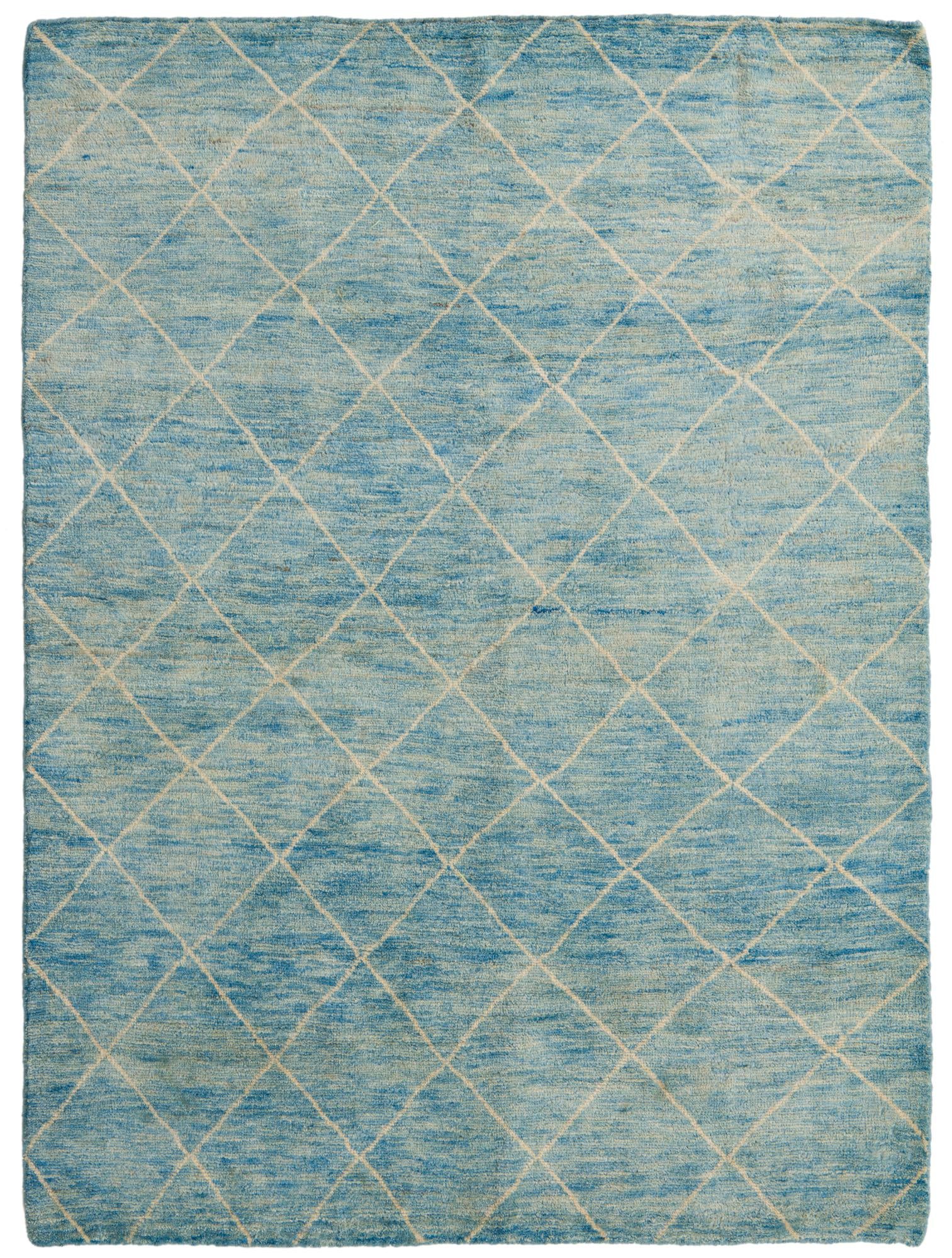 5' 9 x 7' 7 Hand Knotted Darya Wool Rug