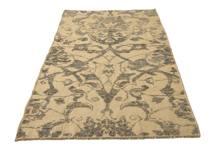 3' 10 x 6' 4 Hand Knotted Darya Wool Rug
