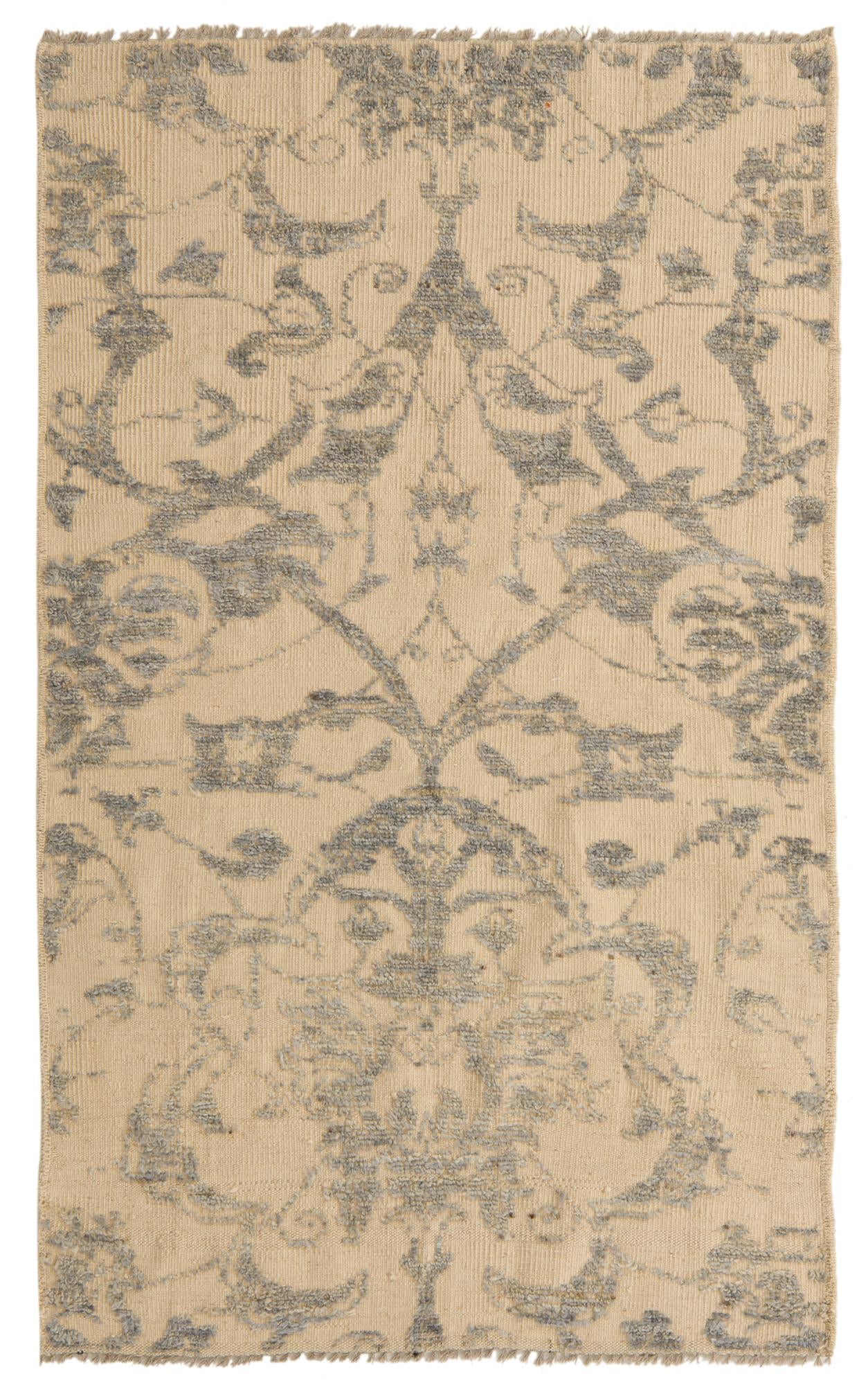 3' 10 x 6' 4 Hand Knotted Darya Wool Rug