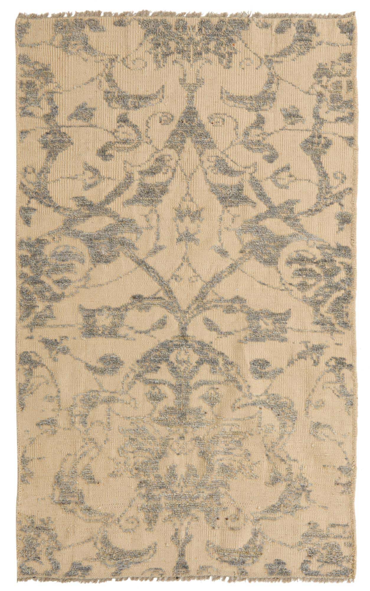 3' 10 x 6' 4 Hand Knotted Darya Wool Rug
