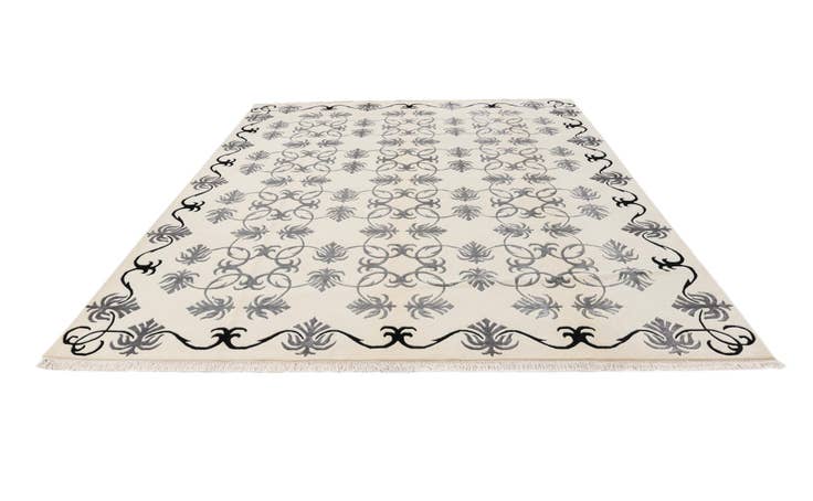 Detail image of 7' 11 x 10' Hand Knotted Darya Wool Rug