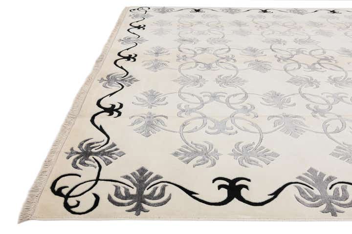 7' 11 x 10' Hand Knotted Darya Wool Rug