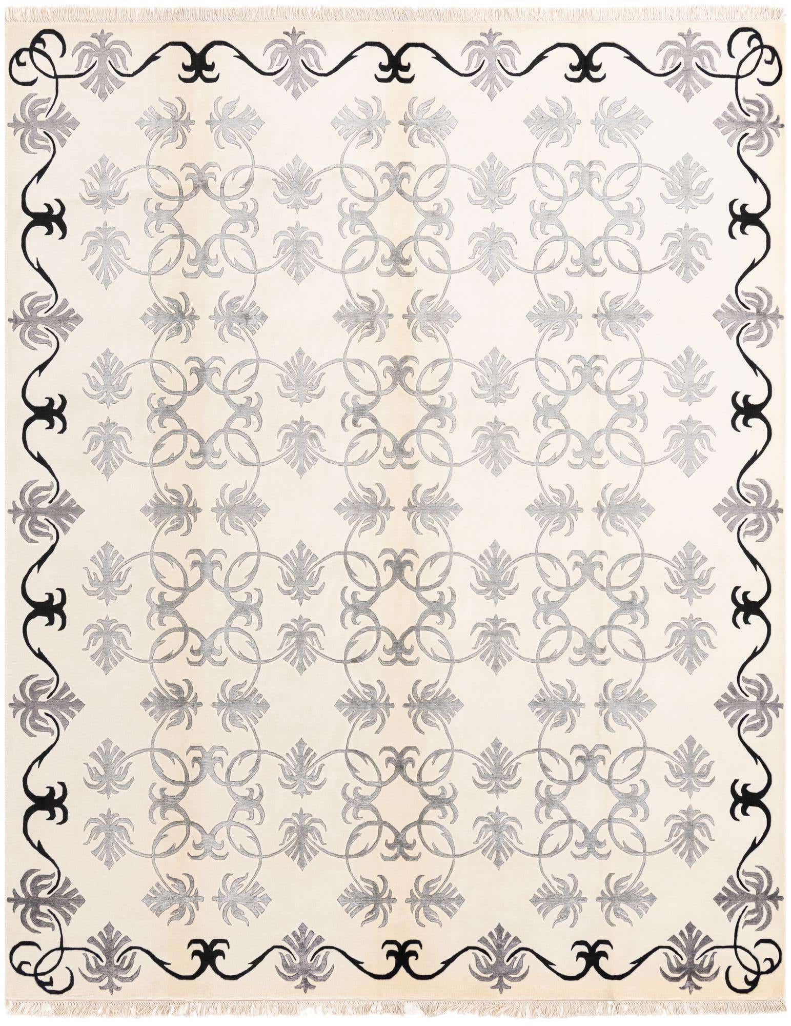 7' 11 x 10' Hand Knotted Darya Wool Rug