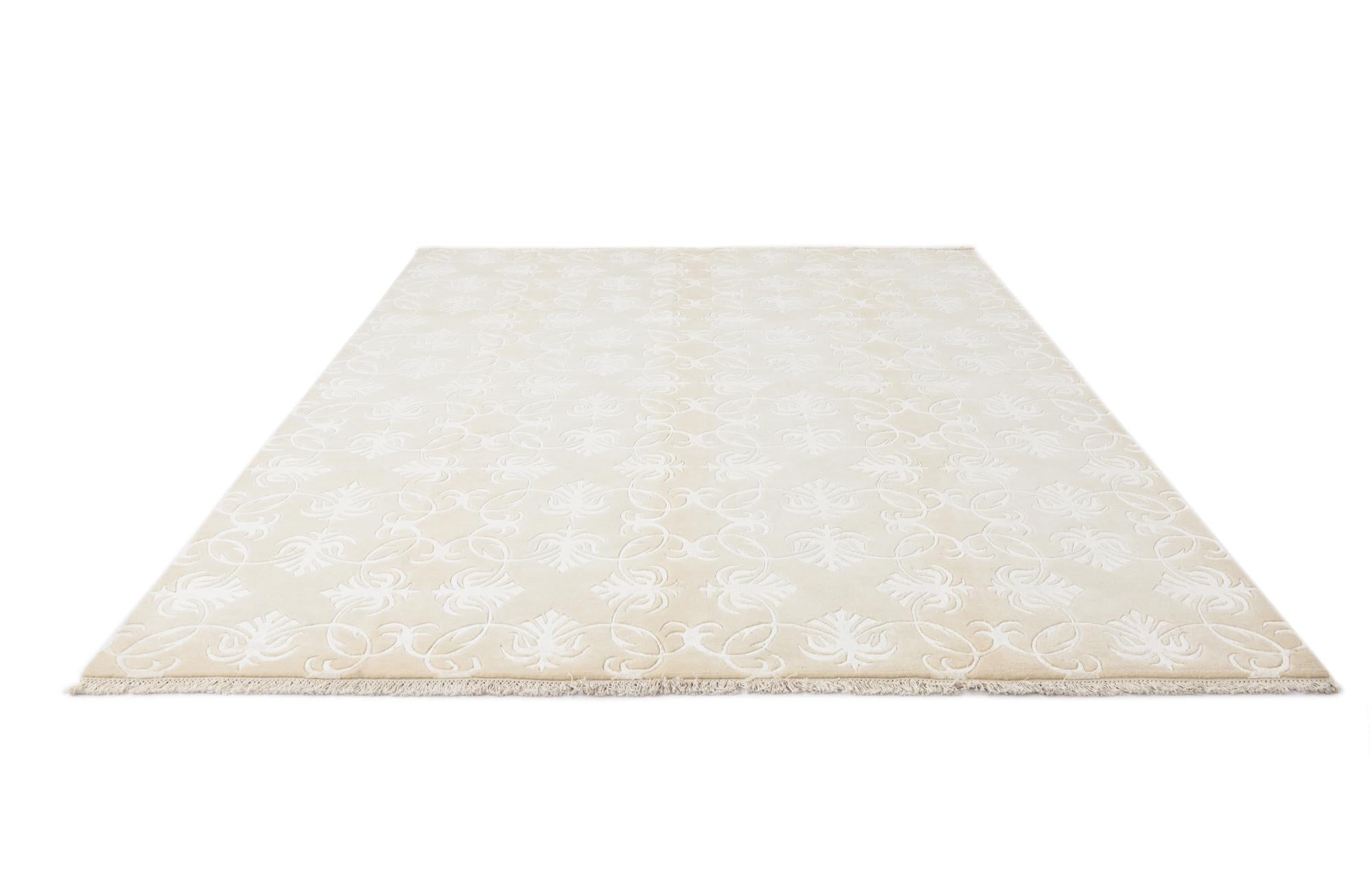 7' 10 x 9' 10 Hand Knotted Darya Wool Rug