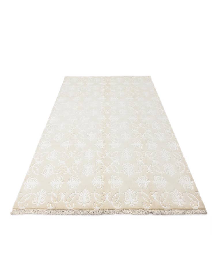 Detail image of 7' 10 x 9' 10 Hand Knotted Darya Wool Rug