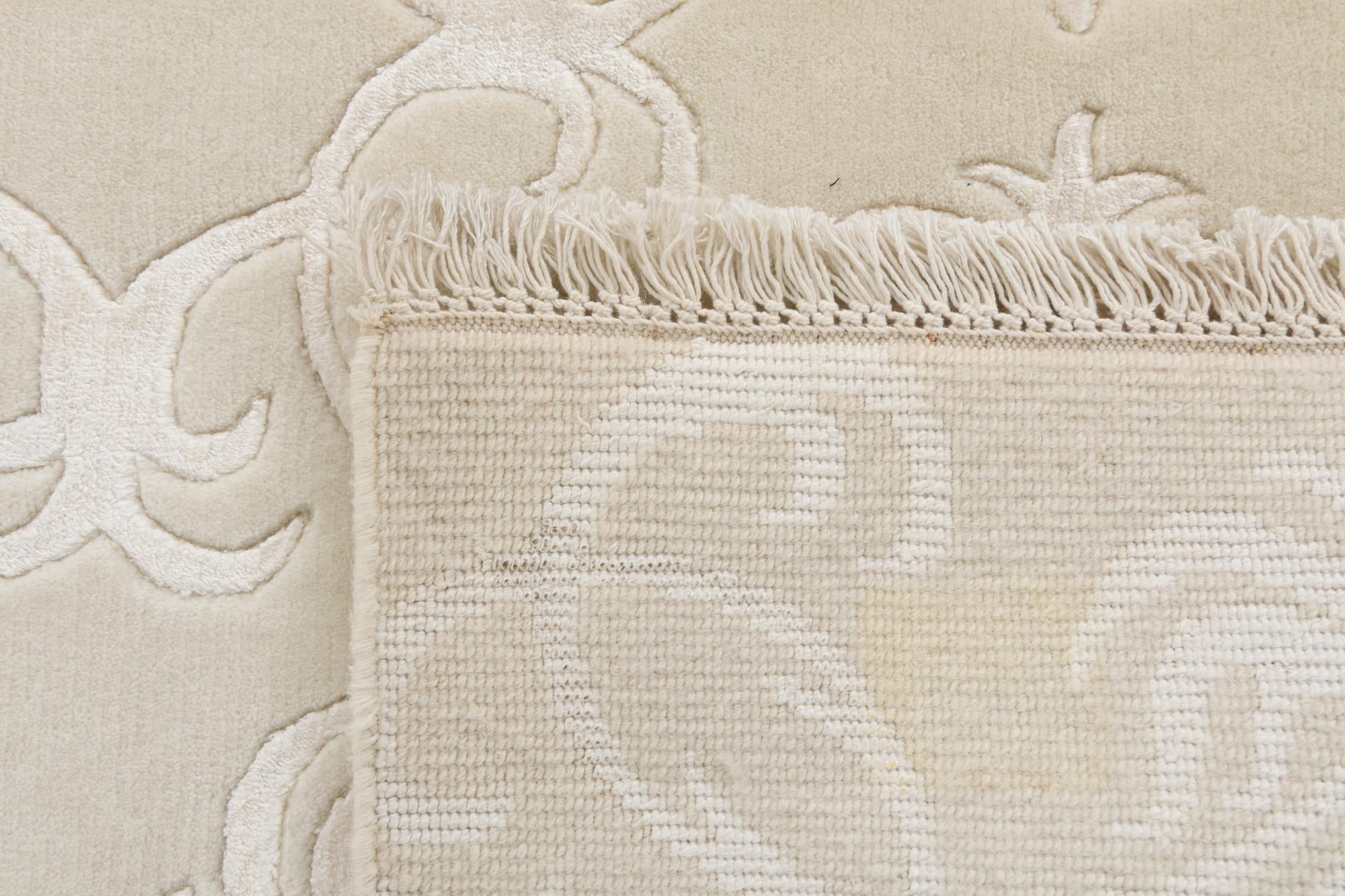 7' 10 x 9' 10 Hand Knotted Darya Wool Rug