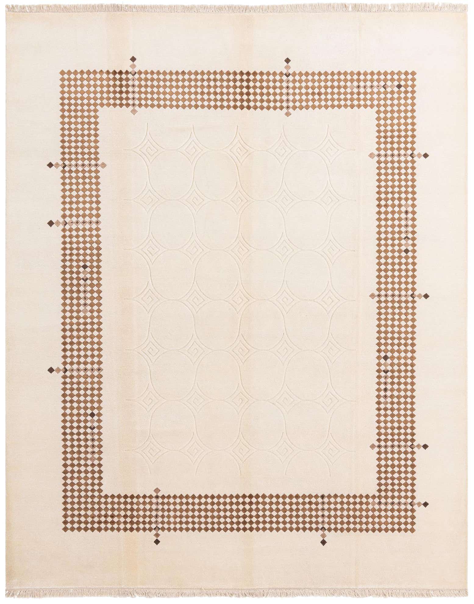 7' 10 x 9' 10 Hand Knotted Darya Wool Rug