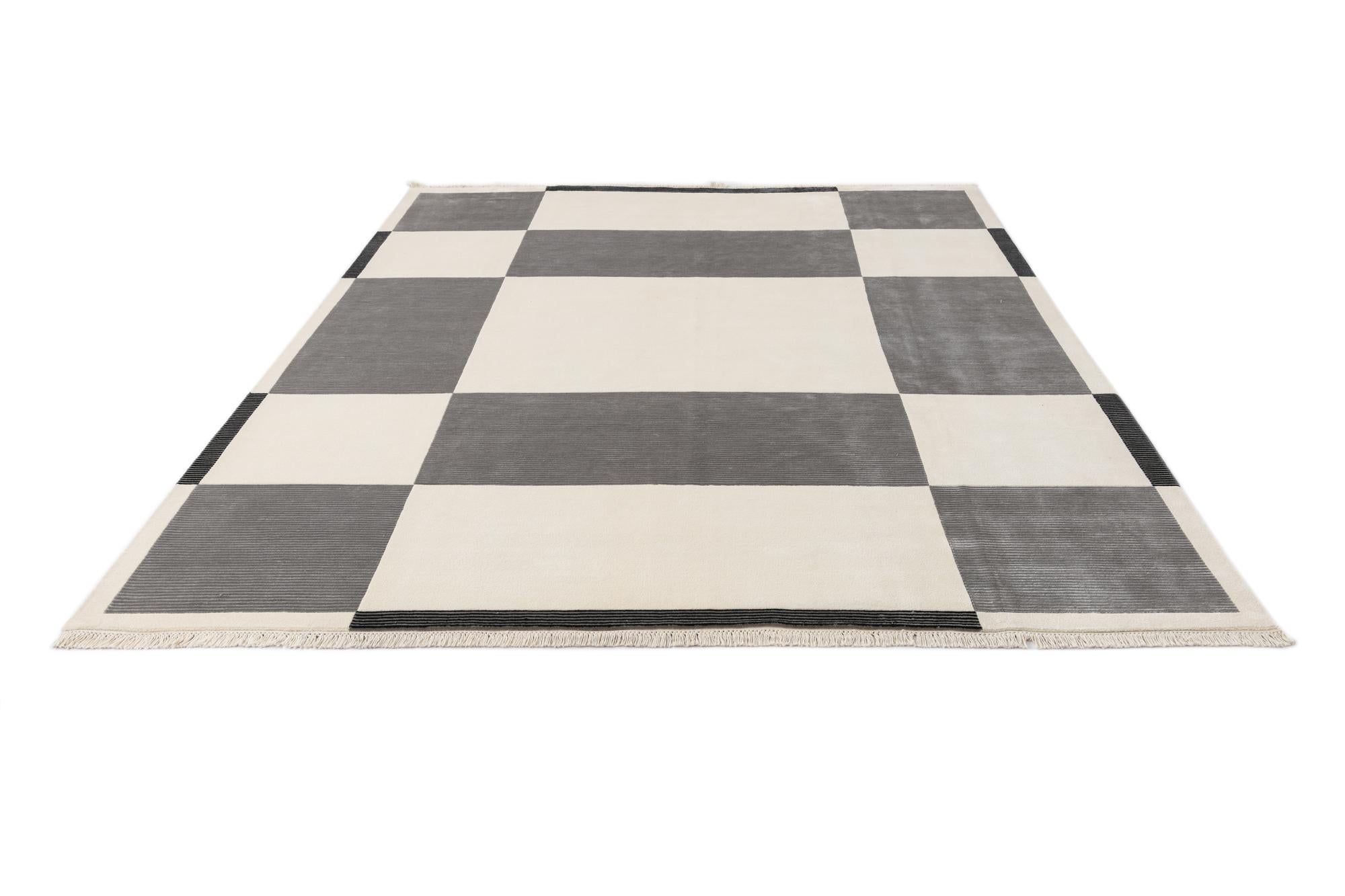 7' 9 x 9' 10 Hand Knotted Darya Wool Rug