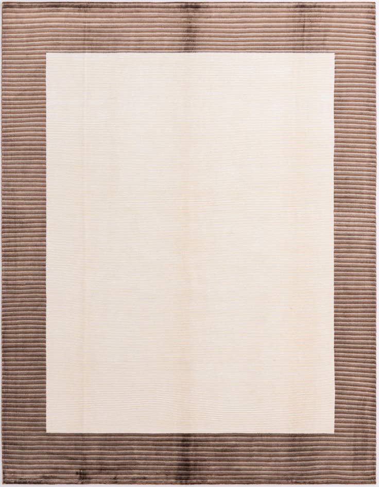 Detail image of 7' 10 x 9' 10 Hand Knotted Darya Wool Rug