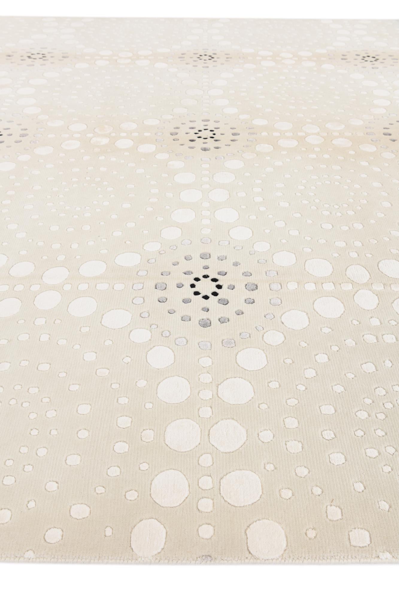 8' x 10' 2 Hand Knotted Darya Wool Rug