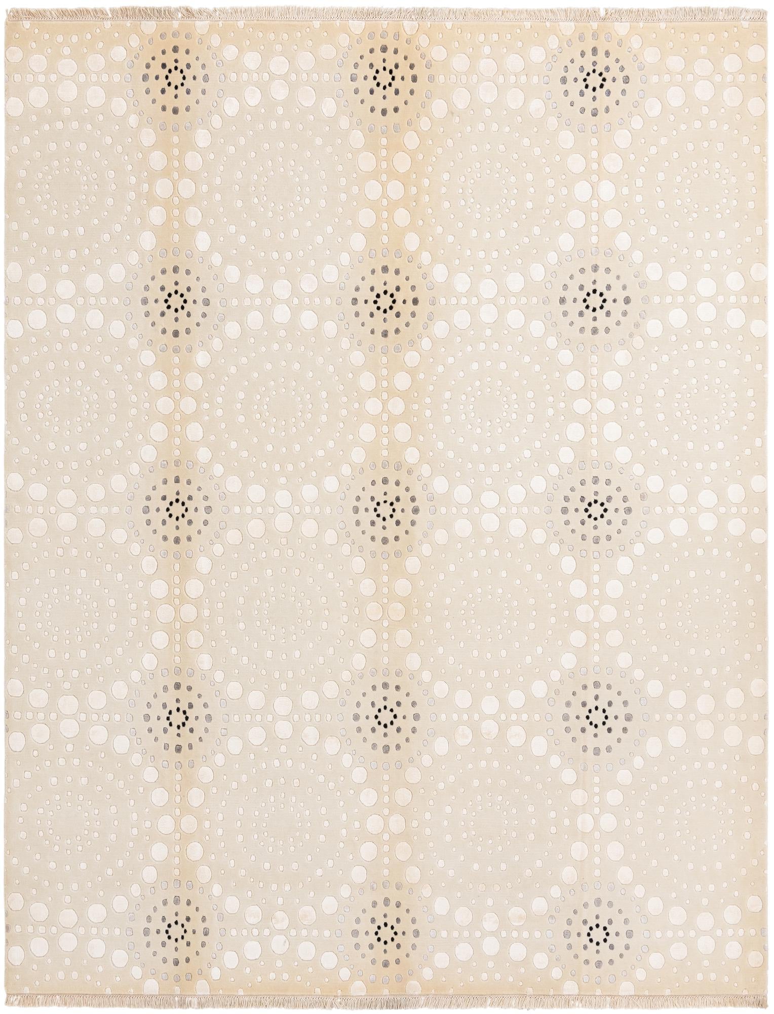 8' x 10' 2 Hand Knotted Darya Wool Rug