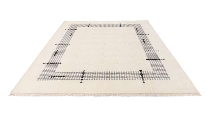 7' 9 x 9' 10 Hand Knotted Darya Wool Rug