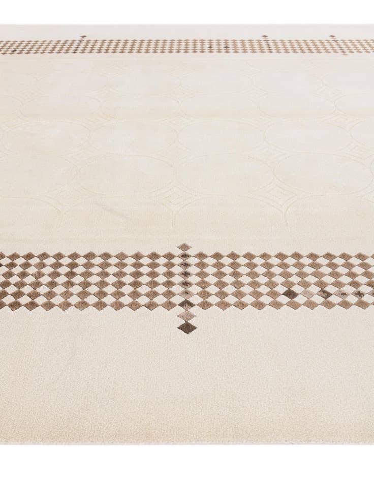 Detail image of 7' 10 x 9' 11  Hand Knotted Darya Wool Rug