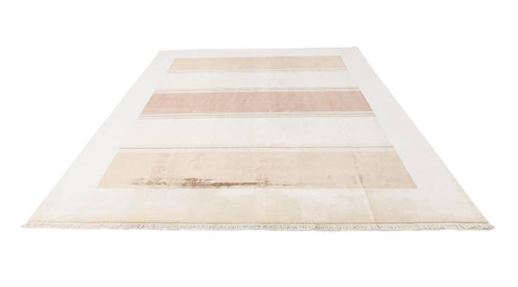 Detail image of 7' 9 x 9' 10 Hand Knotted Darya Wool Rug