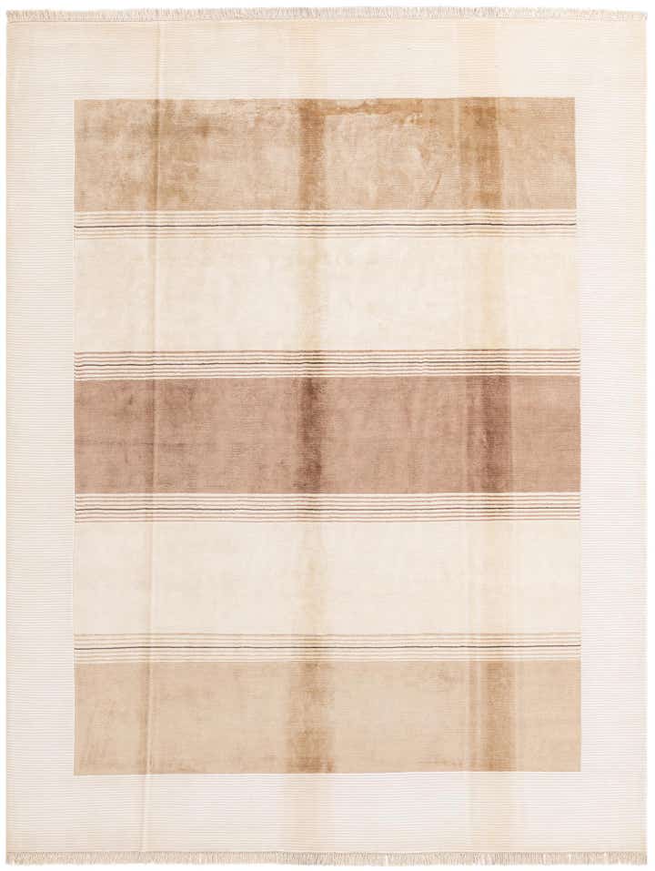 7' 9 x 9' 10 Hand Knotted Darya Wool Rug