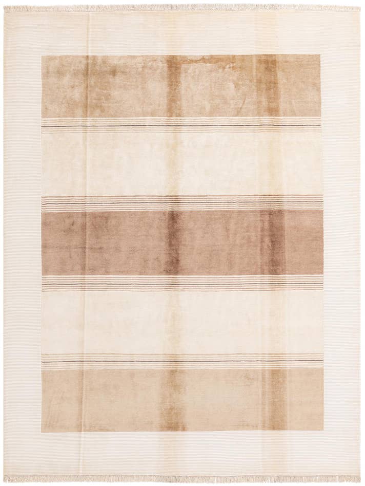 Detail image of 7' 9 x 9' 10 Hand Knotted Darya Wool Rug