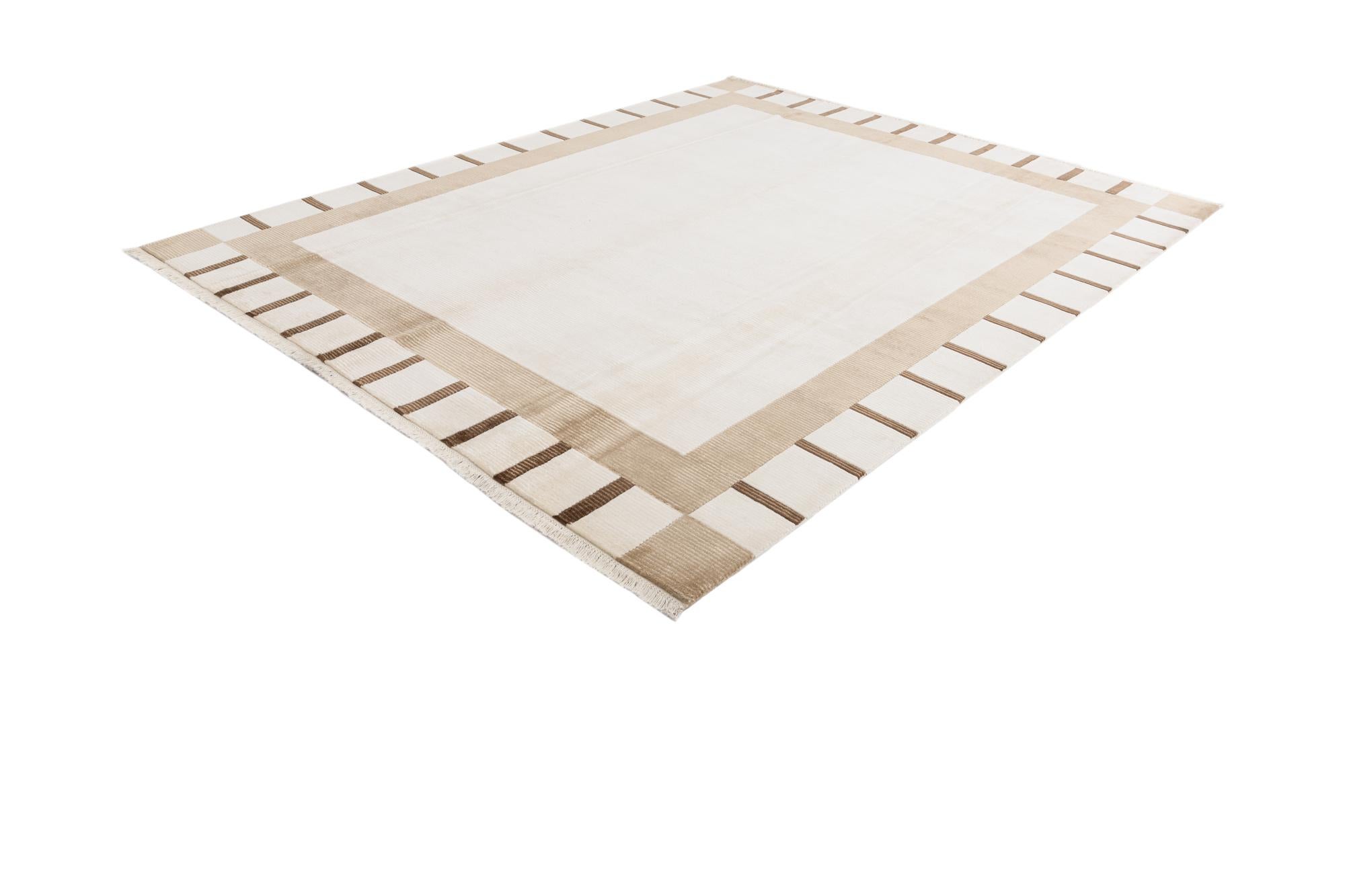 7' 10 x 9' 8 Hand Knotted Darya Wool Rug