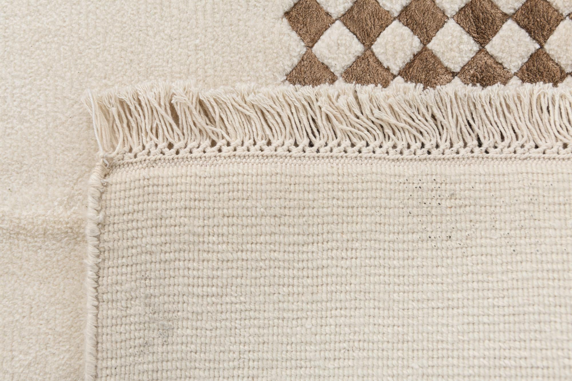 7' 10 x 9' 10 Hand Knotted Darya Wool Rug