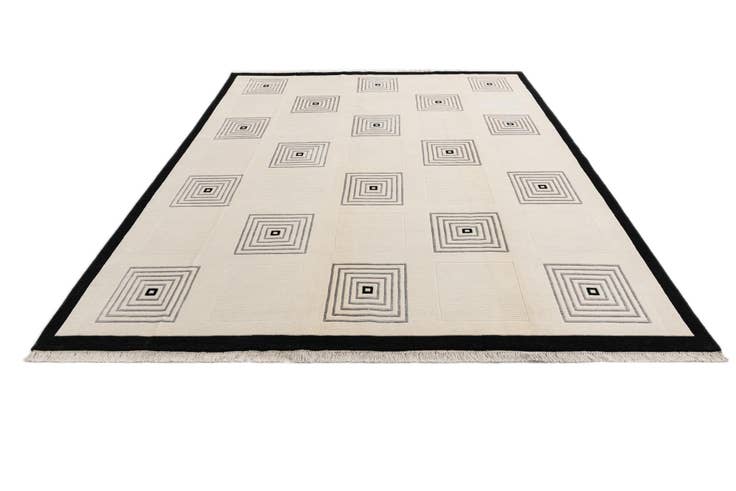 Detail image of 7' 10 x 10' 1 Hand Knotted Darya Wool Rug