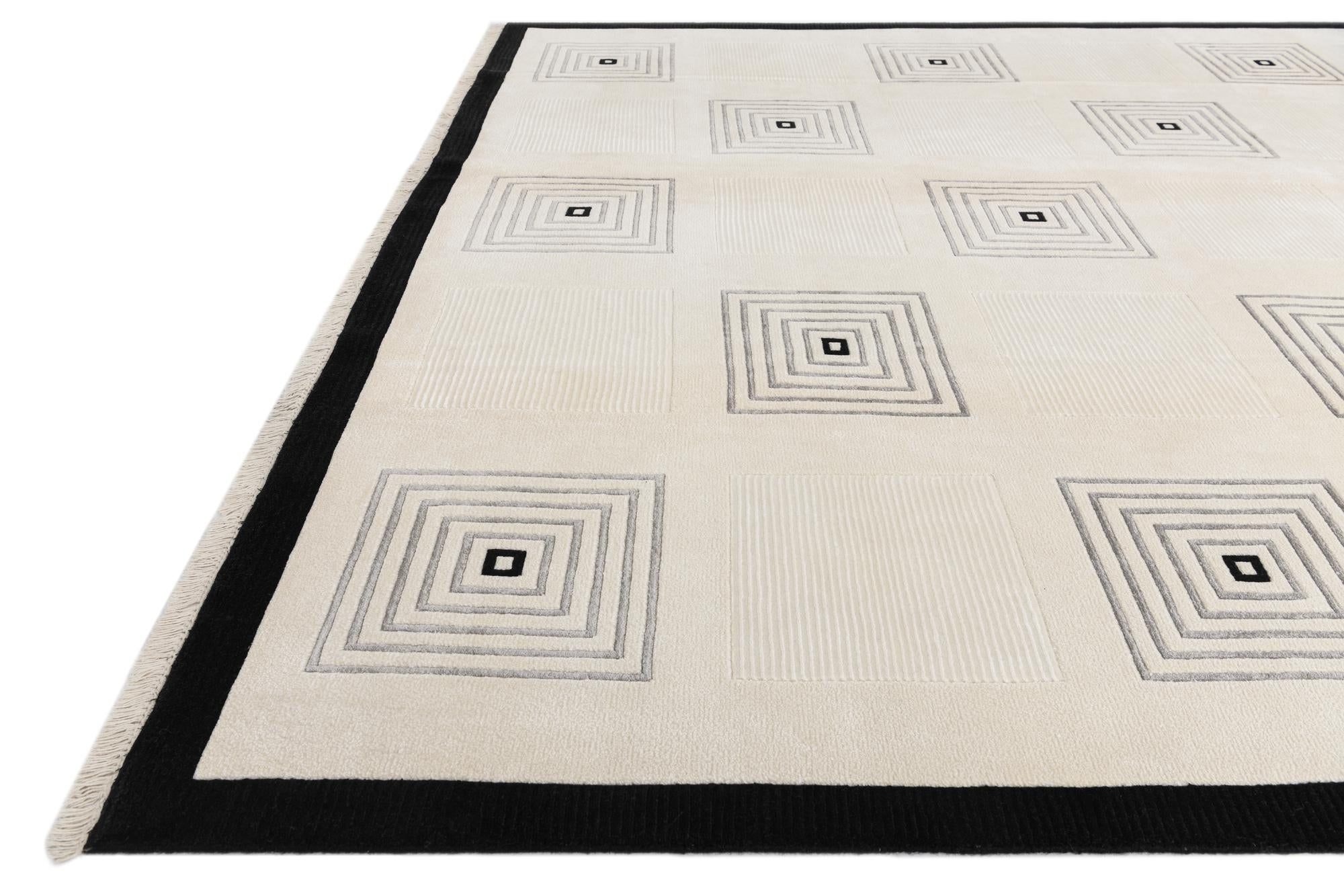 7' 10 x 10' 1 Hand Knotted Darya Wool Rug