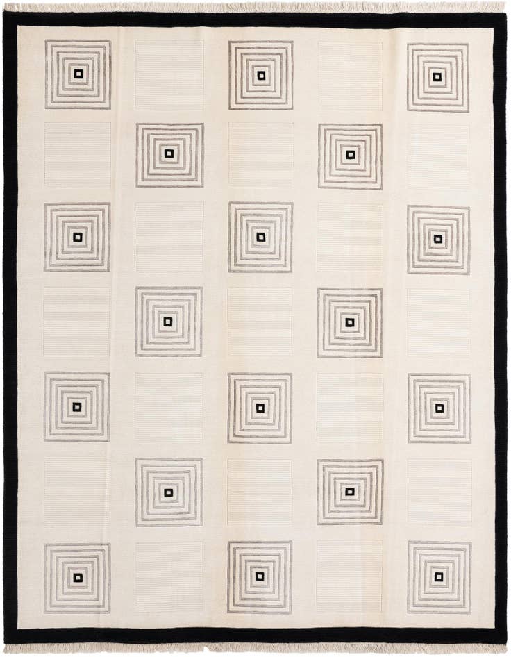 Detail image of 7' 10 x 10' 1 Hand Knotted Darya Wool Rug