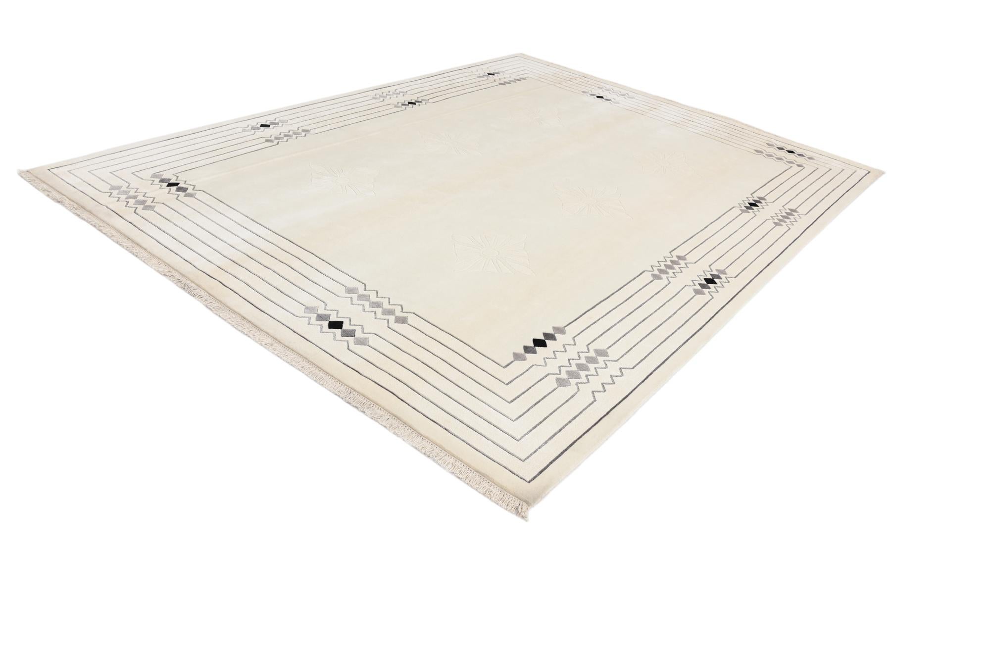 7' 10 x 10' 1 Hand Knotted Darya Wool Rug