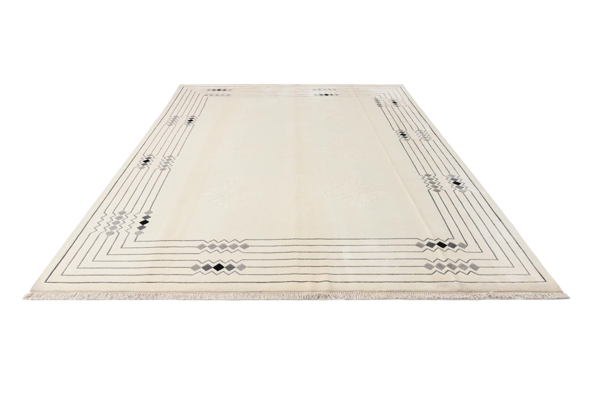 7' 10 x 10' 1 Hand Knotted Darya Wool Rug