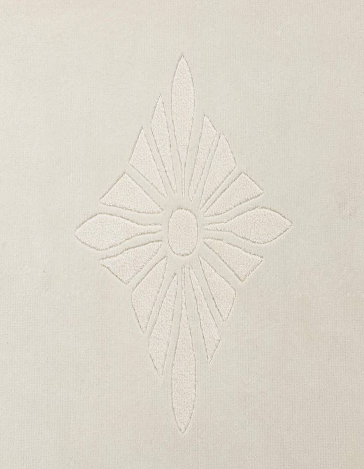 Detail image of 7' 10 x 10' 1  Hand Knotted Darya Wool Rug