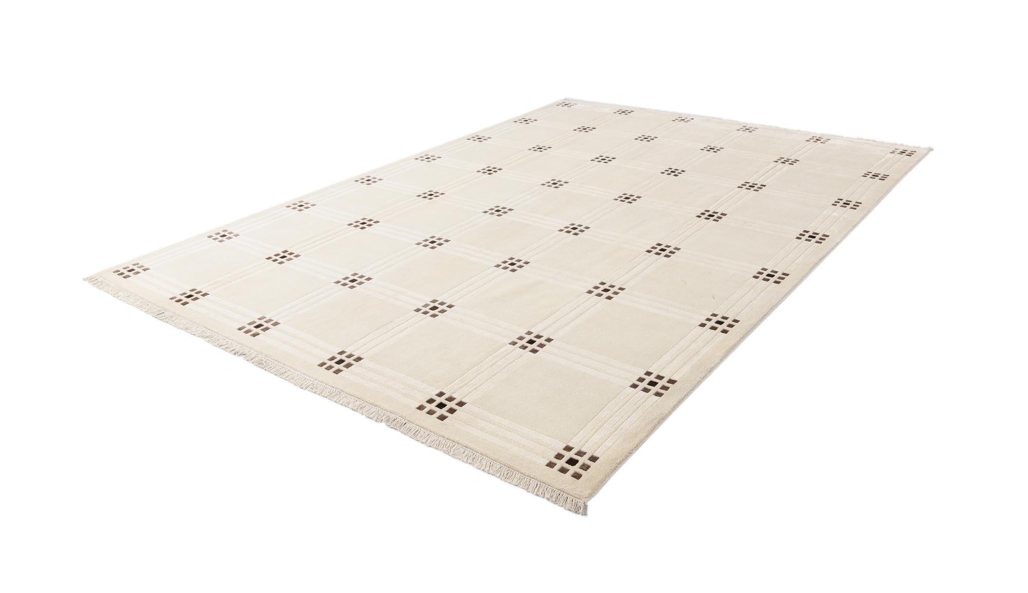 8' 1 x 11' 2 Hand Knotted Darya Wool Rug