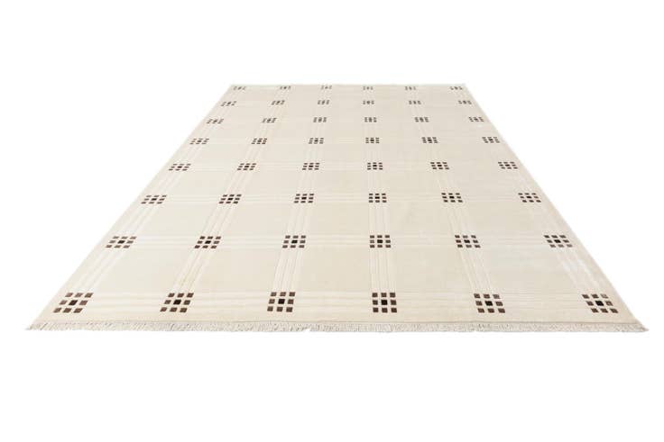 Detail image of 8' 1 x 11' 2 Hand Knotted Darya Wool Rug