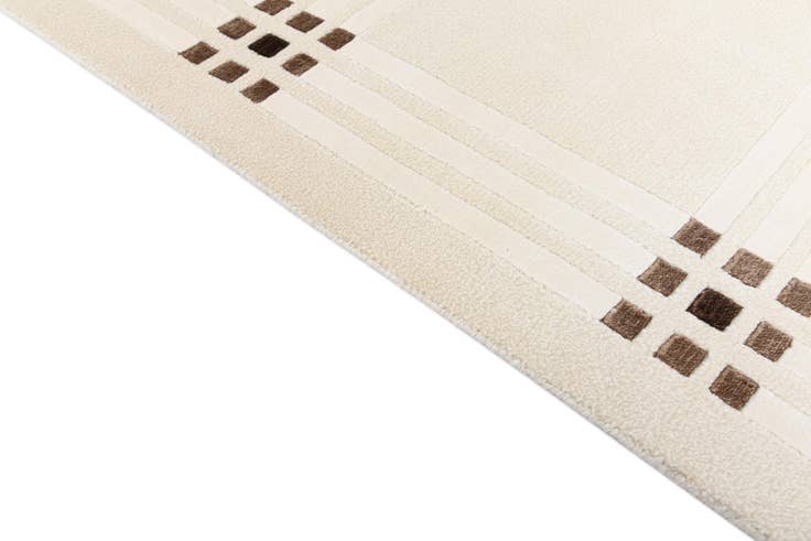 Detail image of 8' 1 x 11' 2 Hand Knotted Darya Wool Rug