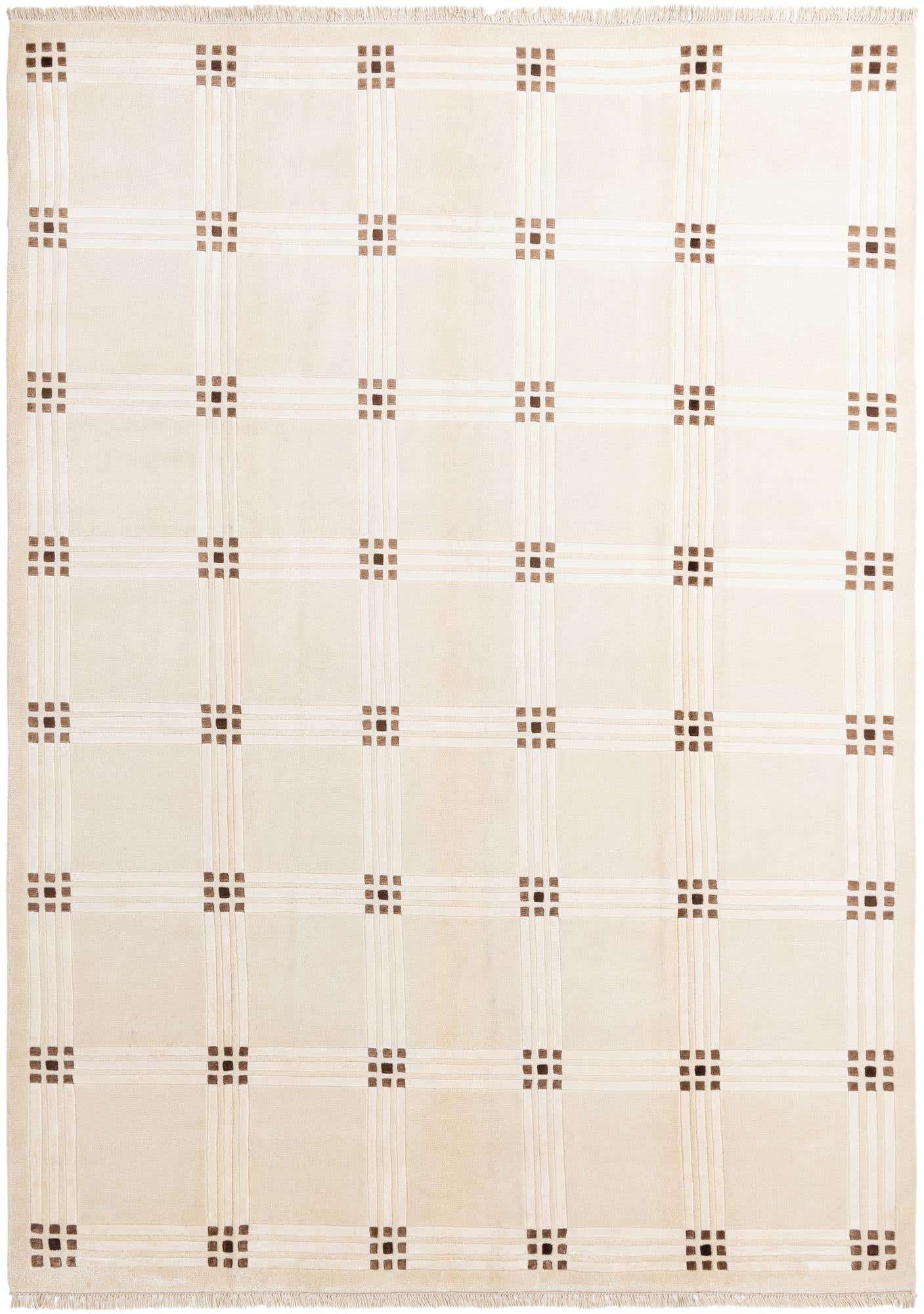 8' 1 x 11' 2 Hand Knotted Darya Wool Rug