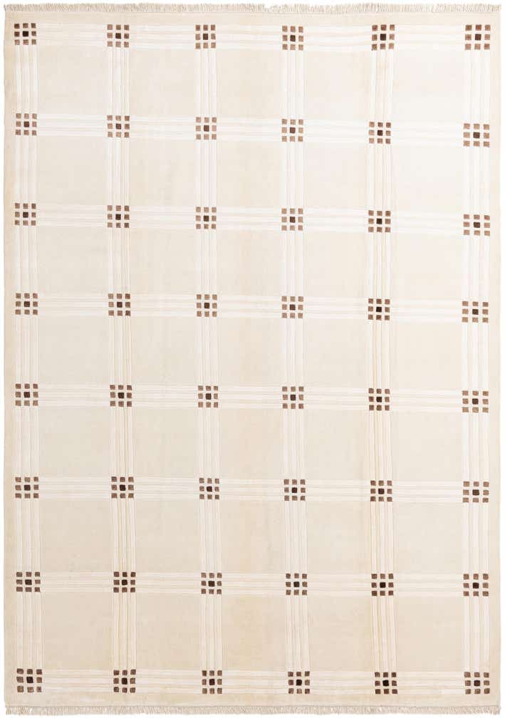 8' 1 x 11' 2 Hand Knotted Darya Wool Rug