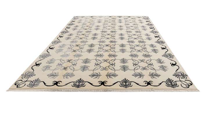 8' 2 x 11' 5 Hand Knotted Darya Wool Rug