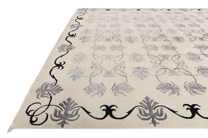 8' 2 x 11' 5 Hand Knotted Darya Wool Rug