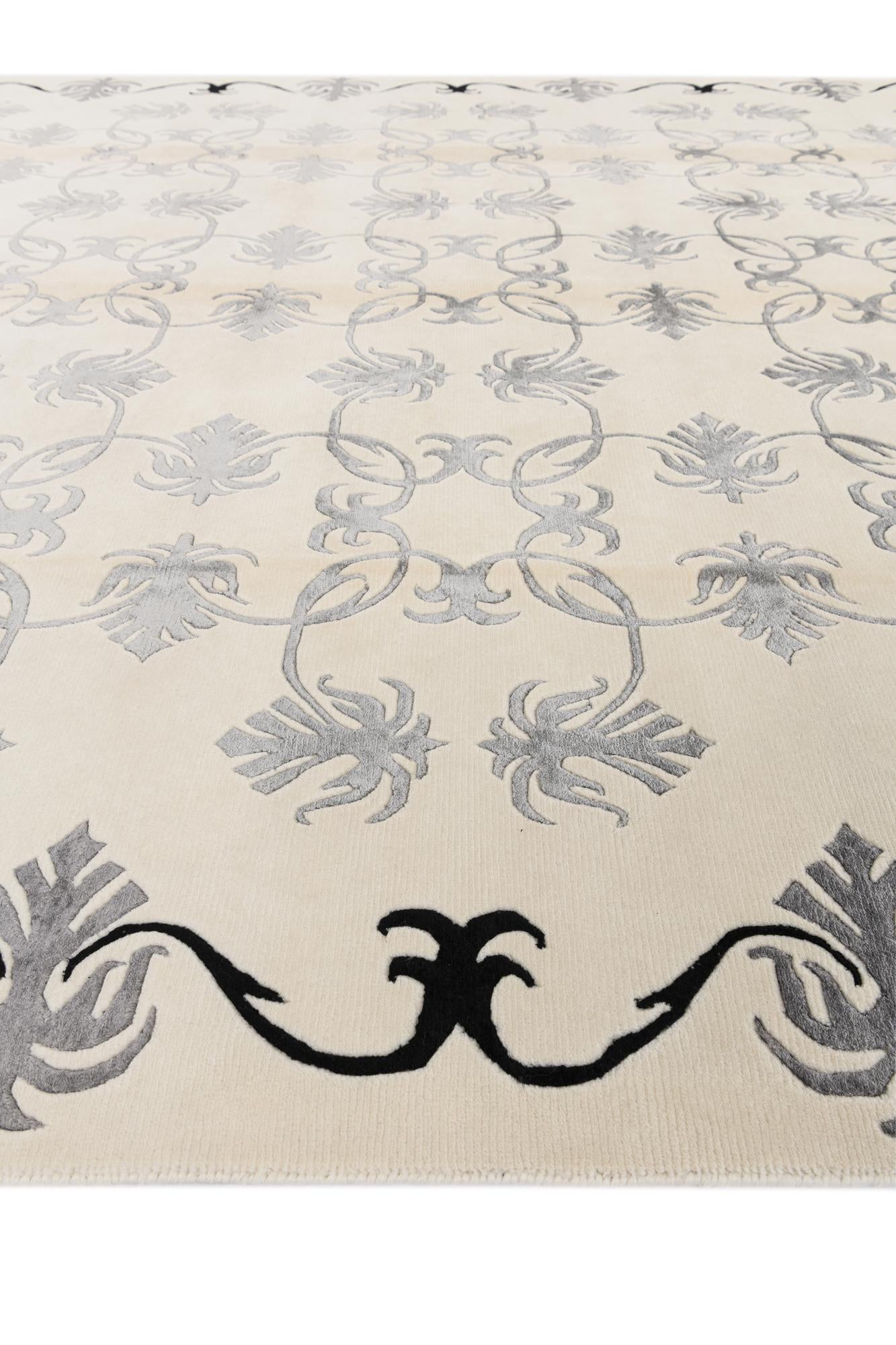 8' 2 x 11' 5 Hand Knotted Darya Wool Rug
