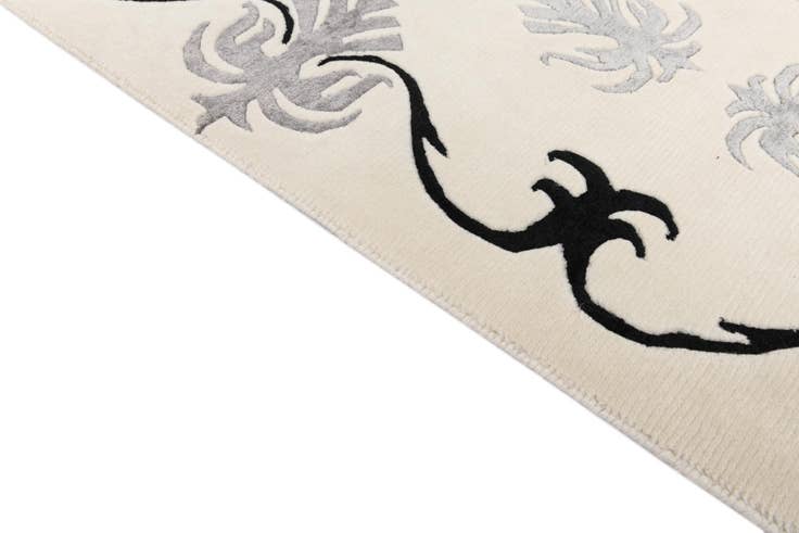 Detail image of 8' 2 x 11' 5 Hand Knotted Darya Wool Rug