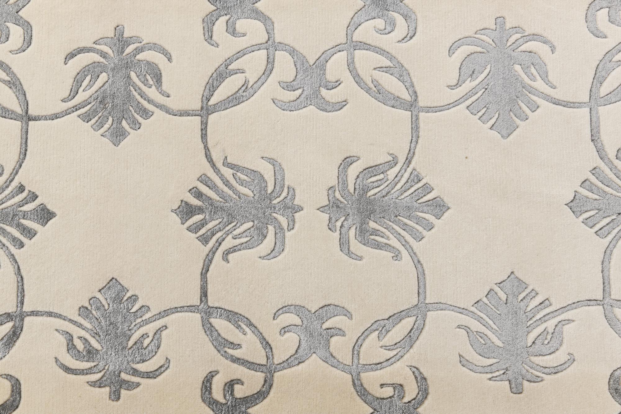 8' 2 x 11' 5 Hand Knotted Darya Wool Rug