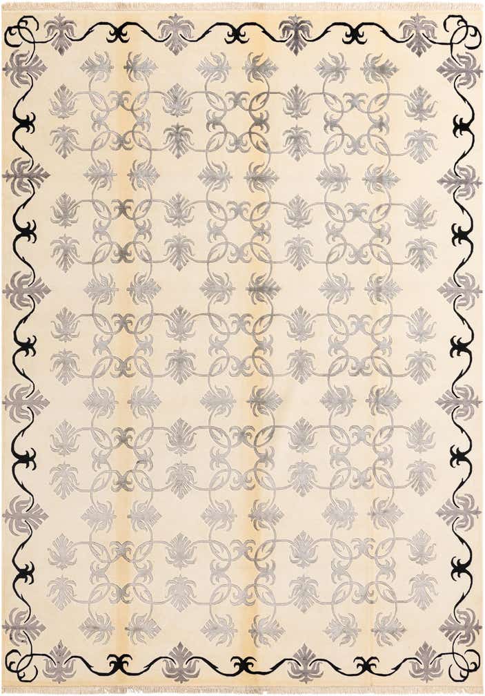 8' 2 x 11' 5 Hand Knotted Darya Wool Rug