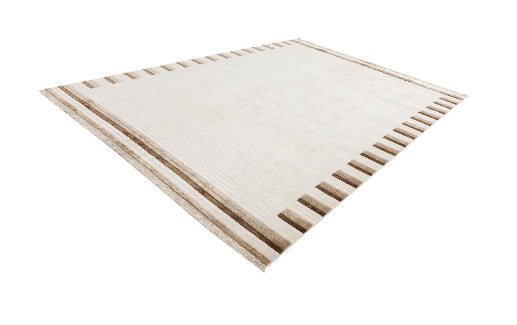 8' x 11' 6 Hand Knotted Darya Wool Rug