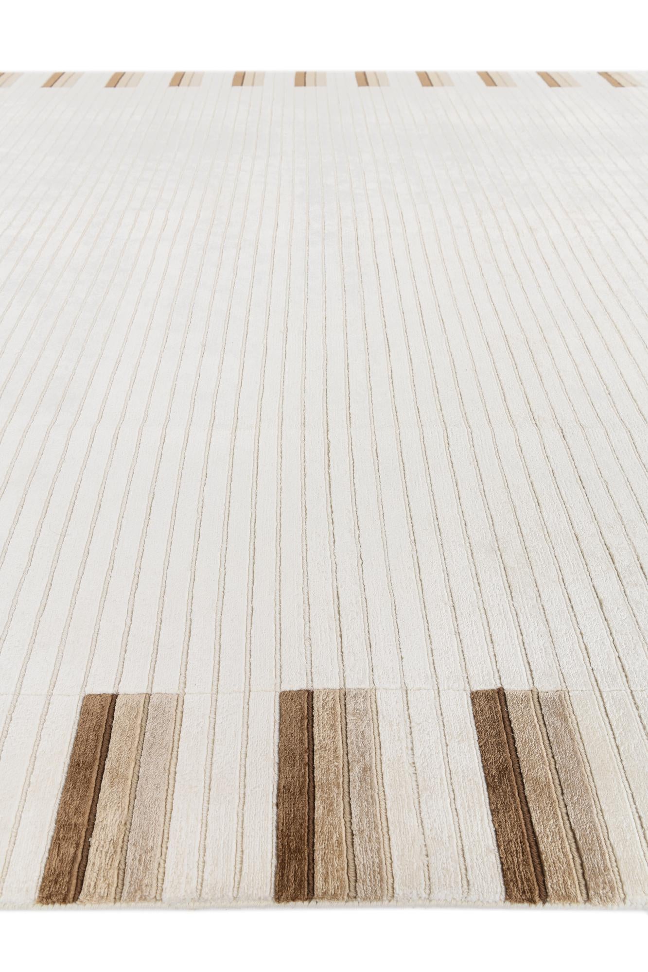8' x 11' 6 Hand Knotted Darya Wool Rug