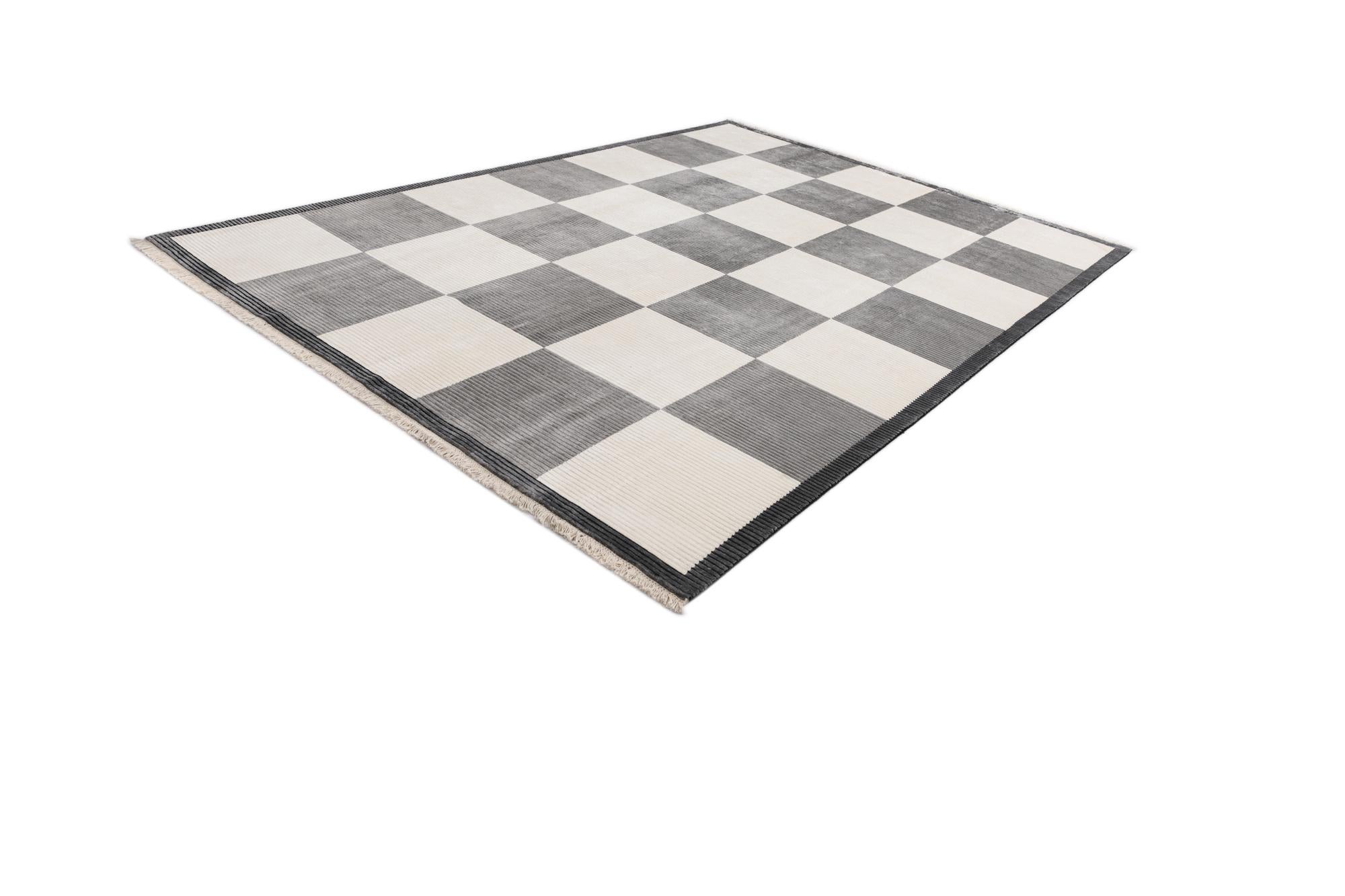 8' 2 x 11' 5 Hand Knotted Darya Wool Rug