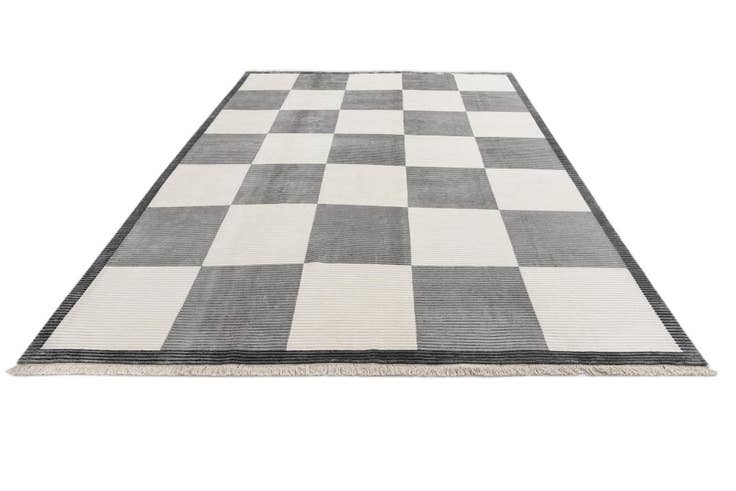 Detailansicht von 250cm x 350cm Handgeknüpft Darya Wolle Teppich