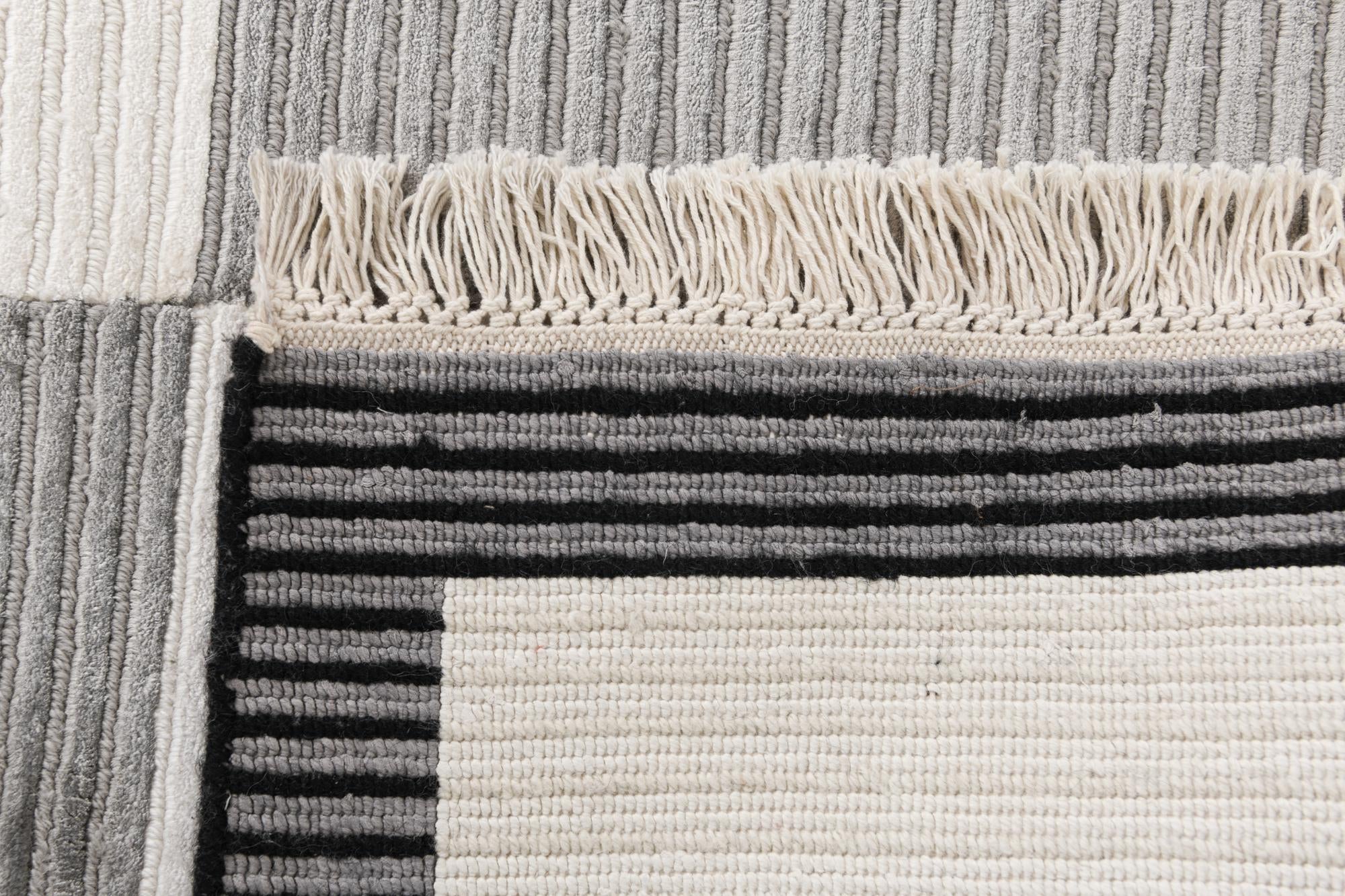 8' 2 x 11' 5 Hand Knotted Darya Wool Rug